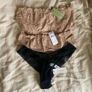 NWT Intimissimi Neutral Panties, Set of 3, S